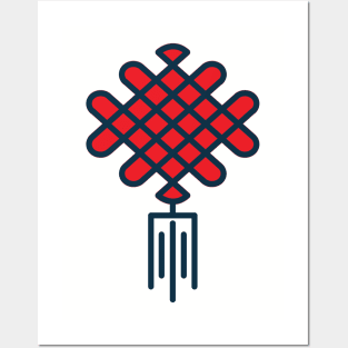 Chinese Knot Posters and Art